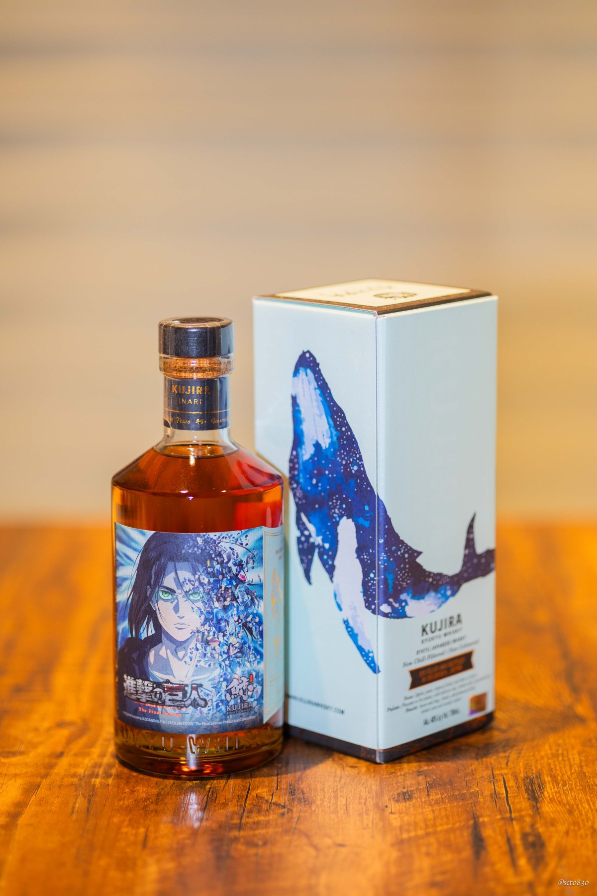 鯨KUJIRA x《進擊的巨人》10週年紀念威士忌
